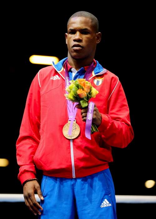 El boxeador cubano Yasnier Toledo finaliz con la presea de bronce en la divisin de 60 kilogramos de los XXX Juegos Olmpicos Londres 2012. Foto: Scott Heavey El boxeador cubano Yasnier Toledo finaliz con la presea de bronce en la divisin de 60 kilogramos de los XXX Juegos Olmpicos Londres 2012. Foto: Scott Heavey