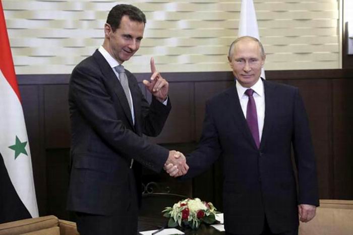 Trump y Putin hablan por teléfono sobre Siria Trump y Putin hablan por teléfono sobre Siria