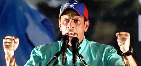 Henrique Capriles, candidato opositor Henrique Capriles, candidato opositor