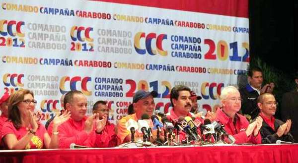 Comando Carabobo festeja triunfo en comicios regionales de Venezuela Comando Carabobo festeja triunfo en comicios regionales de Venezuela