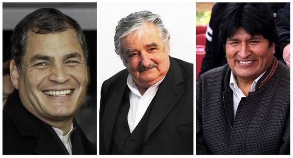 Correa, Morales y Mujica, entre los cinco líderes más populares del mundo 