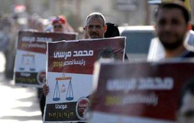 Asegura Hermanos Musulmanes haber ganado las presidenciales de Egipto. Foto AFP Asegura Hermanos Musulmanes haber ganado las presidenciales de Egipto. Foto AFP