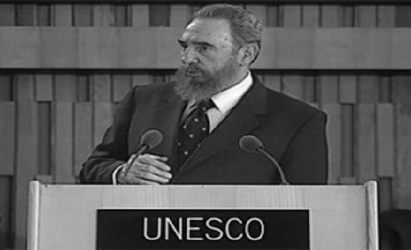 Define Unesco a Fidel como emblemático hombre de Estado del siglo XX