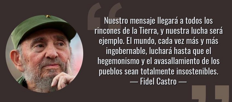 Frase de Fidel