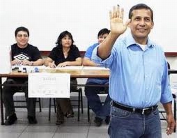 Ollanta Humala irá a segunda vuelta en comicios de Perú