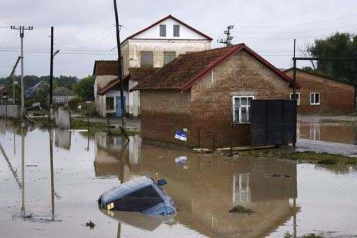 Inundaciones al sur de Rusia Inundaciones al sur de Rusia