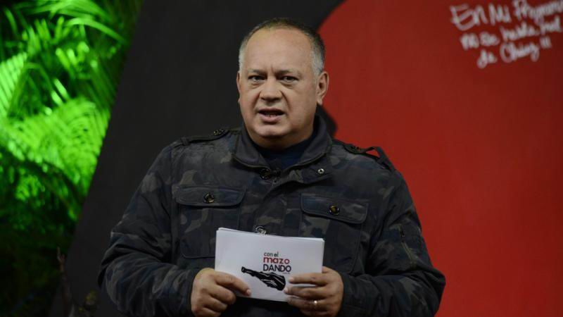Rechaza Diosdado Cabello planes golpistas de EEUU contra Venezuela