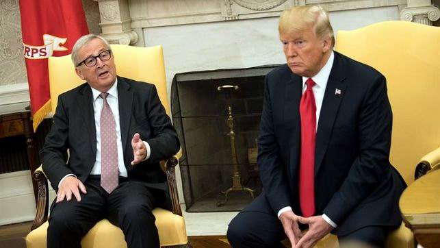 Giro en la guerra comercial: Estados Unidos y Europa acercan posiciones