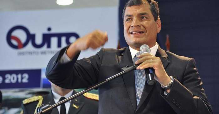 Aseguró Correa que no permitirá que se atente contra la paz de Ecuador  