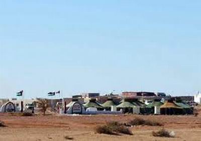 Campamento en Sahara.