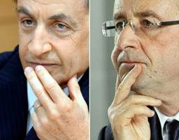 Nicolás Sarkozy y Francois Hollande disputarán la segunda vuelta de las elecciones presidenciales en Francia Nicolás Sarkozy y Francois Hollande disputarán la segunda vuelta de las elecciones presidenciales en Francia