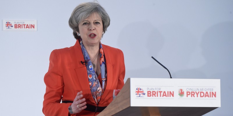 Primera ministra, Theresa May. Foto: Reuters