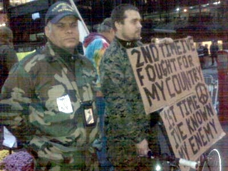 Los veteranos de las guerras de EE:UU también son el 99 por ciento Los veteranos de las guerras de EE:UU también son el 99 por ciento
