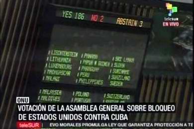 Cuba contra el bloqueo
