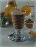 Helado de chocolate