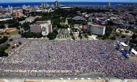Concierto Paz sin Fronteras reune más de 1 150 000 personas, en una cifra sin precedentes para un concierto en Cuba