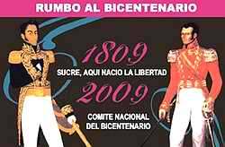 Bicentenario en Bolivia