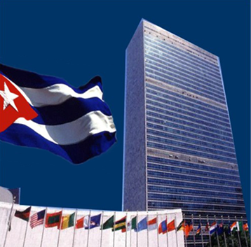Cuba en la ONU. No al bloqueo