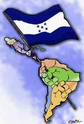 América Latina en solidaridad con Honduras