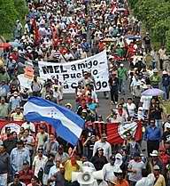 Frente Nacional de resistencia, Honduras