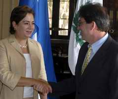 Bruno Parilla y Canciller de Mexico