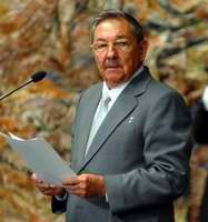  Intervenci�n de Ra�l Castro al recibir para Fidel la Orden 