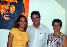 Anabel Frias, Jos&eacute; Rubiera y Osana Osoria