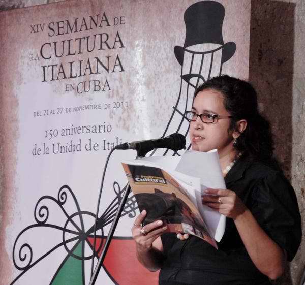 Inauguran Semana de la Cultura de Italia en Cuba
