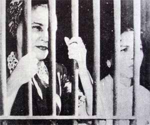 Haydee y Melba detenidas en la Prisión de Guanajay