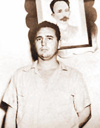 Fidel Castro durante el jucio a los asaltantes del Cuartel Moncada