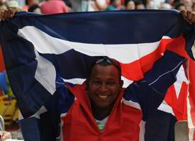 Leonardo Díaz, Oro Olímpico en disco. Beijing 2008, Paralímpicos