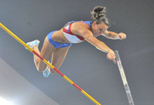 Yelena Isinbayeva impone record Olímpico en Beijing 2008