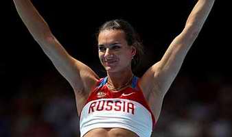 Yelena Isinbayeva campeona Olímpica Beijing 2008
