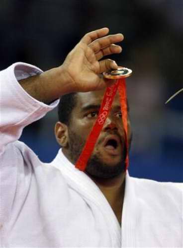 Oscar Brayson, Medalla de bronce (Judo + 100 Kg.) Beijing 2008