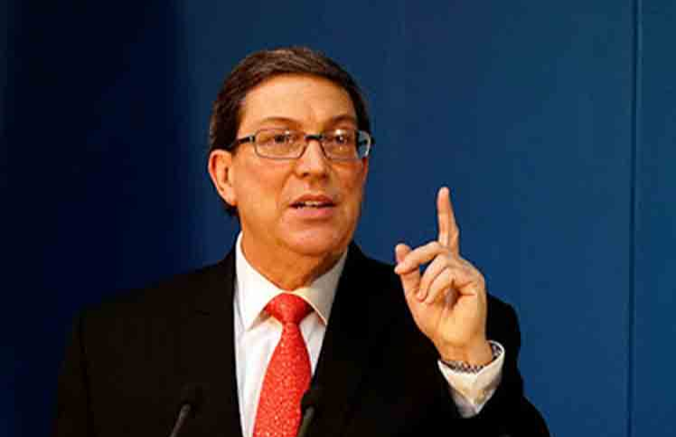 Cuban Foreign Minister Bruno Rodriguez