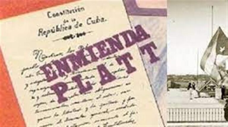 The United States imposed the Platt Amendment to Cuba.