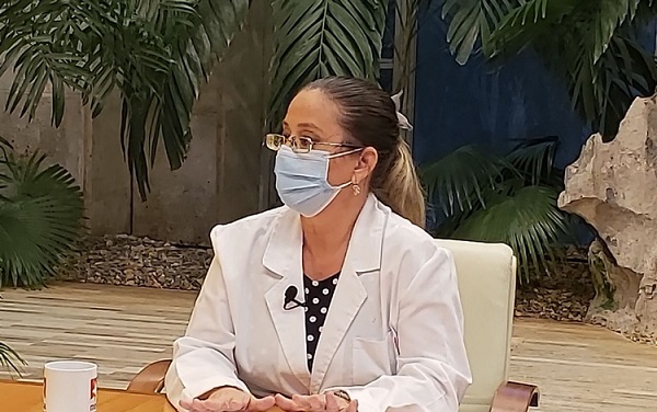 Dra. Lisette del Rosario López González, Jefa del Grupo Nacional de Pediatría 