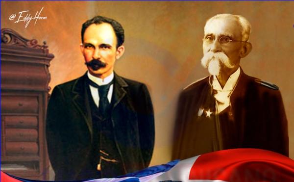 Máximo Gómez y José Martí.