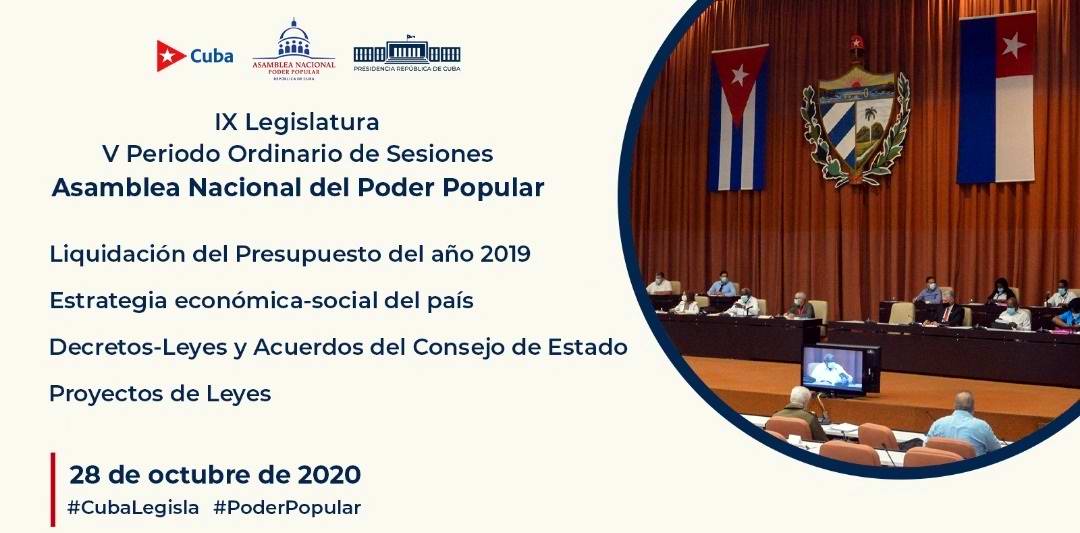 Asisten Raúl y Díaz-Canel al V Periodo Ordinario de Sesiones del Parlamento cubano 