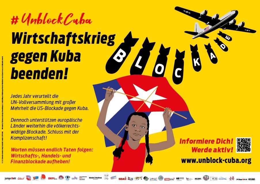 Un sábado de solidaridad internacional contra el Bloqueo Un sábado de solidaridad internacional contra el Bloqueo