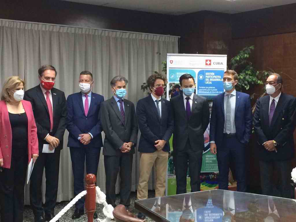 Cuba y Suiza estrechan sus vínculos a través de cooperación sanitaria