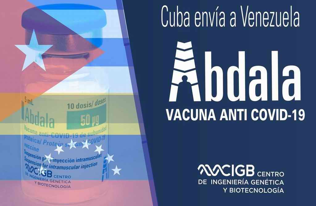 Hacia Caracas otro envío solidario de vacuna Abdala