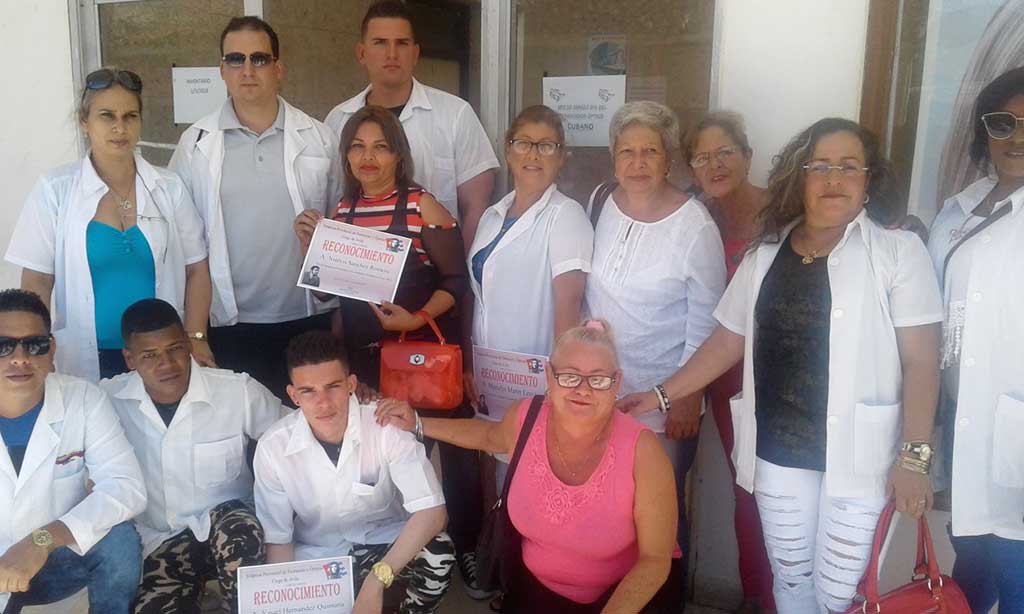 Homenaje al trabajador de la Salud en Ciego de Ávila