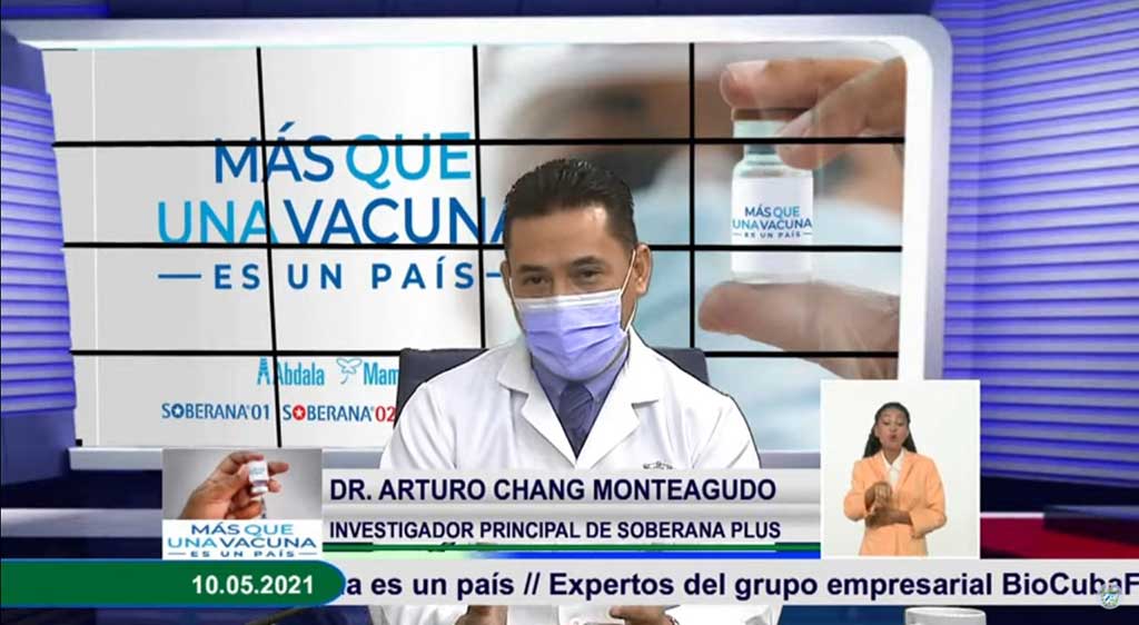 Soberana Plus: avanza ensayo clínico en convalecientes Soberana Plus: avanza ensayo clínico en convalecientes