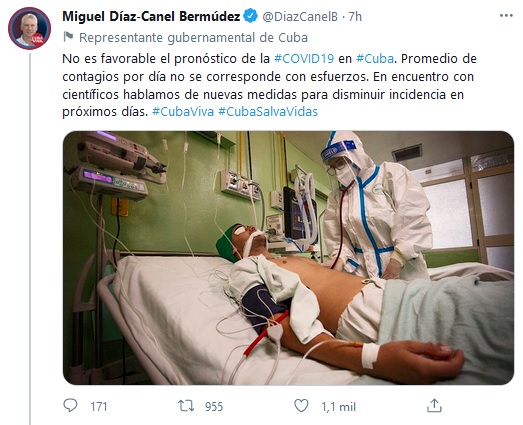 Trabaja Gobierno cubano en vínculo con científicos para disminuir incidencia de COVID-19
