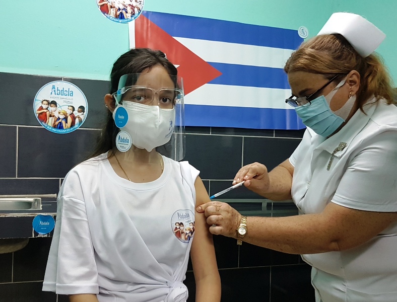 El 85,6 por ciento de la población cubana ya completó el esquema completo de vacunación anti-COVID-19