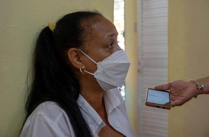 Directora del policlínico Bernardo Posse, Licenciada Vitalia Navarro