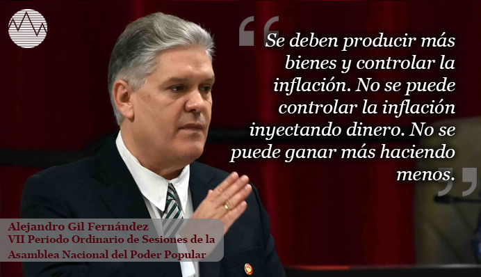 Alejandro Gil: “Aquí el camino es más producción, incremento de la oferta, mayor eficiencia”