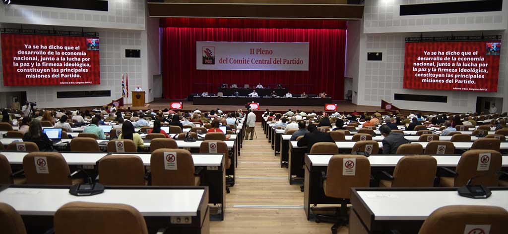 II Pleno del Comité Central del Partido Comunista de Cuba