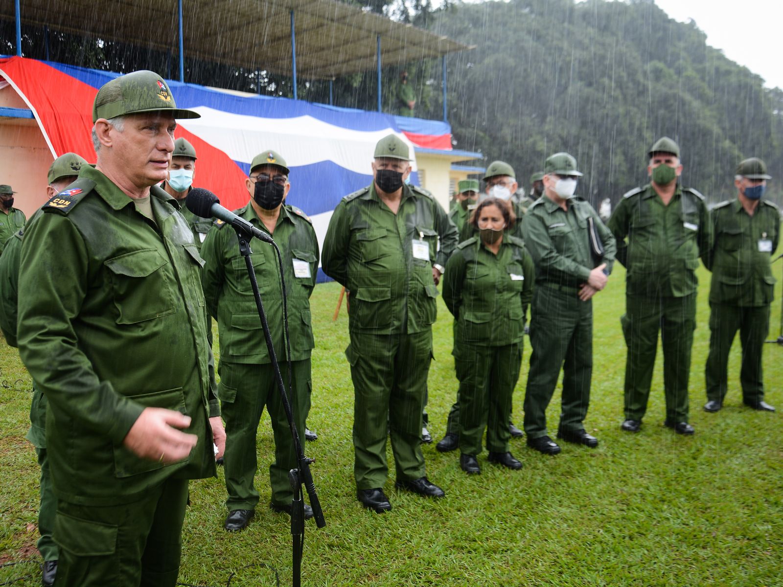 La defensa de la Patria, un deber sagrado (+Audio y Fotos)